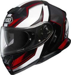 SHOEI Klapphelm Neotec 3 Grasp TC-5 - weiss-rot-schwarz