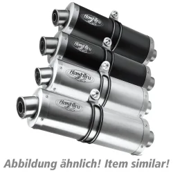 Hashiru Auspuff ST05 oval - Motorradteile & Ersatzteile - Auspuff