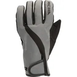 Richa Scoot Softshell Flare Handschuh grau/schwarz - Motorradbekleidung - Café Racer Motorradbekleidung