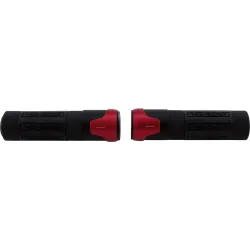 Highsider Griffgummipaar AKRON für 22 mm Lenker rot/schwarz - Motorradteile & Ersatzteile - Lenker, Griffe & Hebel