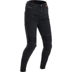 Richa Tokyo Damen Jeans washed schwarz 28 - Motorradbekleidung - Motorradhosen