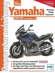 Motorbuch-Verlag Reparaturanleitung Bucheli Yamaha TDM 900 - Motorradzubehör - Werkstattzubehör