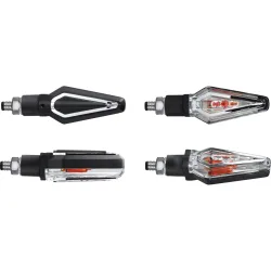 Chaft Alu Blinkerpaar 21 Watt M8 Sound schwarz/getönt - Aktionen - Einmotten-Weiterfahren
