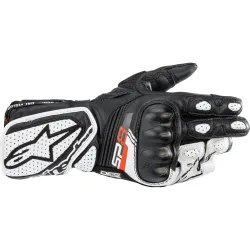 Alpinestars Stella SP-8 V3 Damen Handschuh lang weiß M - Motorradbekleidung - Sport Motorradbekleidung