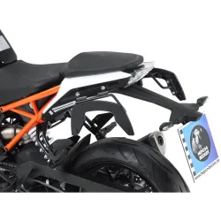 Hepco & Becker C-Bow Seitentaschenhalter schwarz für KTM Duke 390 2017- - Motorradzubehör - Motorradgepäck