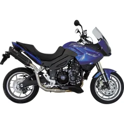 MIVV Suono Auspuff schwarz T.007.K9 für Triumph Tiger 1050 07-13 - Motorradteile & Ersatzteile - Auspuff