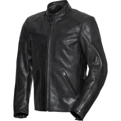 REV'IT! Ditch Lederjacke schwarz 54 - Motorradbekleidung - Motorradjacken