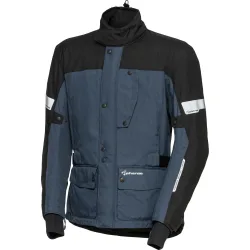 Pharao Snopa WP Thermojacke schwarz/blau - Motorradbekleidung - Touring Motorradbekleidung