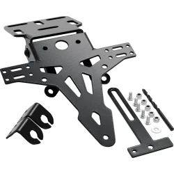 Hashiru Kennzeichenhalter universal Typ 2  102x98mm - Motorradteile & Ersatzteile - Anbauteile