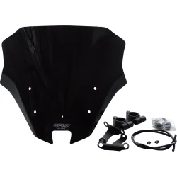 MRA Racingscheibe NRM schwarz für KTM 1290 Super Duke R 17-19 - Motorradteile & Ersatzteile - Anbauteile