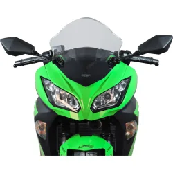 MRA Racingscheibe R klar für Kawasaki ZX 300 R Ninja 2013-2016 - Motorradteile & Ersatzteile - Anbauteile