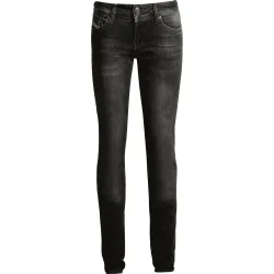 John Doe Betty High Damen Jeanshose black used - Motorradbekleidung - Motorradhosen
