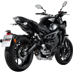 MIVV Suono Auspuff 3-1 silber Y.042.K7 für Yamaha MT-09 /XSR - Motorradteile & Ersatzteile - Auspuff