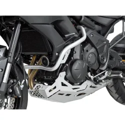 Zieger Motorschutz Alu silber für Kawasaki KLE 650 Versys 2015- - Motorradteile & Ersatzteile - Anbauteile