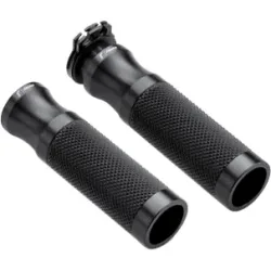 Rizoma Lenkergriffe Sport Alu für 22mm GR255B schwarz - Motorradteile & Ersatzteile - Lenker, Griffe & Hebel