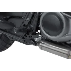 SW-MOTECH Fußbremshebel Alu schwarz für Harley-Davidson Pan America - Motorradteile & Ersatzteile - Fußrasten & Hebel
