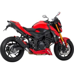 Shark exhaust DSX-7 Auspuff short an Suzuki GSX-S 750 schwarz - Motorradteile & Ersatzteile - Auspuff