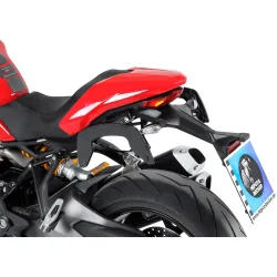 Hepco & Becker C-Bow Seitentaschenhalter schwarz für Monster 1200 /S 2017- - Motorradzubehör - Motorradgepäck
