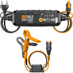 Hi-Q Tools Batterieladegerät PM3500, 6/12V 3,5A, für Blei-Säure+Lithium - Motorradzubehör - Werkstattzubehör