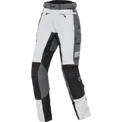 Pharao Tura WP Adv. Damen Textil-/Lederhose hellgrau - Motorradbekleidung - Motorradhosen