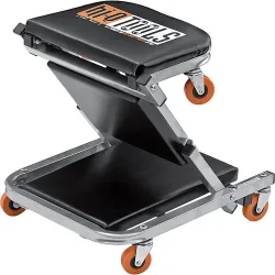 Hi-Q Tools Schrauberstuhl/Liege fahrbar bis 110Kg - Motorradzubehör - Werkstattzubehör