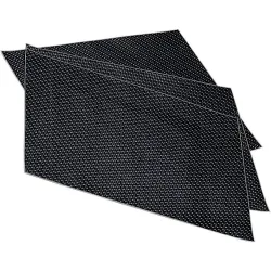 POLO Carbonlook-Folie 3er Set  320x218mm - Motorradteile & Ersatzteile - Verkleidungen & Abdeckungen