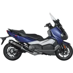 MIVV Speed Edge Auspuff SY.002.KRB 2-1 schwarz für Maxsym 500 TL - Motorradteile & Ersatzteile - Auspuff