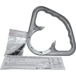 DuoDrive Beifahrerhaltegriff 6 Schrauben TR 01 S silber - Motorradteile & Ersatzteile - Lenker, Griffe & Hebel