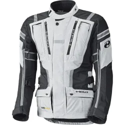 Held Hakuna II Adventurejacke grau/schwarz S - Motorradbekleidung - Touring Motorradbekleidung