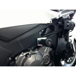 B&G Sturzpads Racing Polyamid schwarz für Honda VFR 1200 F - Motorradteile & Ersatzteile - Anbauteile