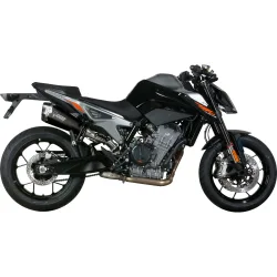 MIVV Delta Race Auspuff schwarz KT.020.LDRB für KTM Duke 790 - Motorradteile & Ersatzteile - Auspuff