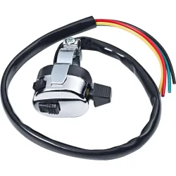 Hashiru Lenkerschalter für 18-25,4mm Blinker, Hupe - Motorradteile & Ersatzteile - Elektrik