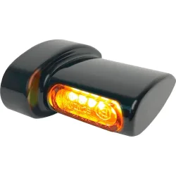 HeinzBikes LED Alu Blinkerpaar Winglets Micro HBWLM schwarz - Aktionen - Einmotten-Weiterfahren