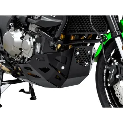 Zieger Motorschutz Alu schwarz für Kawa KLZ 1000 Versys 2015-2018 - Motorradteile & Ersatzteile - Anbauteile