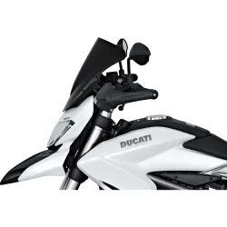 MRA Racingscheibe R schwarz für Ducati Hyperstrada 821/939 13-18 - Motorradteile & Ersatzteile - Anbauteile