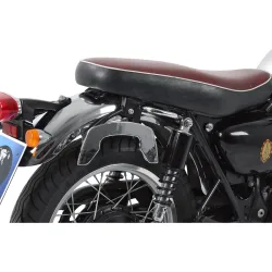 Hepco & Becker C-Bow Seitentaschenhalter chrom für Kawa W 650/800 1998-2016 - Motorradzubehör - Motorradgepäck