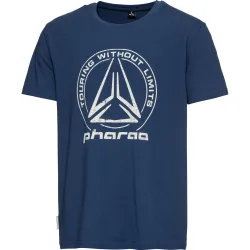 Pharao Korab T-Shirt blau L - Motorradbekleidung - Freizeitbekleidung