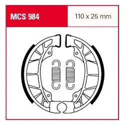 TRW Lucas Bremsbacken iF MCS984 110x25mm - Motorradteile & Ersatzteile - Bremsen
