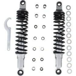 YSS Federbeine D-Serie Stereo schwarz 350 für ER-5 Twister 01-06 - Motorradteile & Ersatzteile - Federung & Gabel