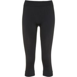 Odlo Performance Warm Base Layer 3/4 Tights für Damen - Skilanglauf, Ski & Snow - schwarz, XS