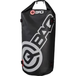 QBag Gepäckrolle wasserdicht Ocean Bag 50 Liter schwarz/grau - Motorradzubehör - Motorradgepäck