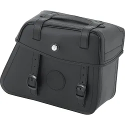 Hepco & Becker Ledersatteltaschenpaar Rugged 34 Liter für C-Bow schwarz - Motorradzubehör - Motorradgepäck