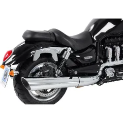 Hepco & Becker C-Bow Seitentaschenhalter chrom für Rocket III /Roadster 11- - Motorradzubehör - Motorradgepäck