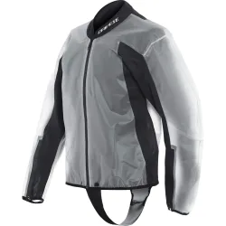 Dainese Rain Body Racing 2 Regenjacke transparent schwarz - Aktionen - Einmotten-Weiterfahren