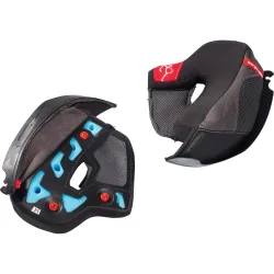 Nexo Wangenpolster Fiberglas/Carbon Travel II schwarz S - Helme & Brillen - Touring Helme & Brillen