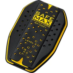 Safe Max RP-2001 Rückenprotektor Einsatz, 4-lagig, Schutzkl.2 gelb - Motorradbekleidung - Protektoren & Sicherheit