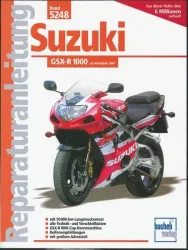 Motorbuch-Verlag Reparaturanleitung Bucheli 5248 für Suzuki GSX-R 1000 BL/BZ - Motorradzubehör - Werkstattzubehör