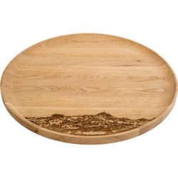 Säntis, Holzbrett rund XL