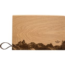 Trettachspitze, Holz-Schneidebrett, Rustikal