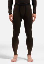 Odlo Blackcomb Base Layer Tights für Herren - Skilanglauf, Ski & Snow - maron, S